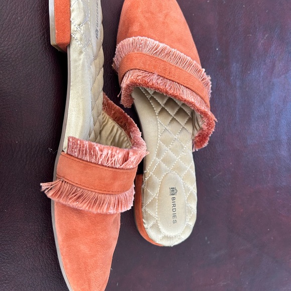 Birdies Ani fringe quilted mule flats. Size 8 - Picture 13 of 14